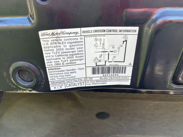 2003 Ford Mustang GT Convertible