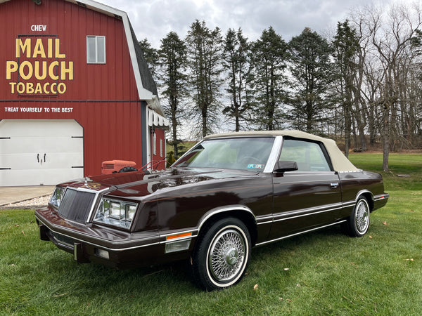 1983 Chrysler LeBaron Convertible
