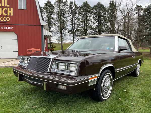 1983 Chrysler LeBaron Convertible