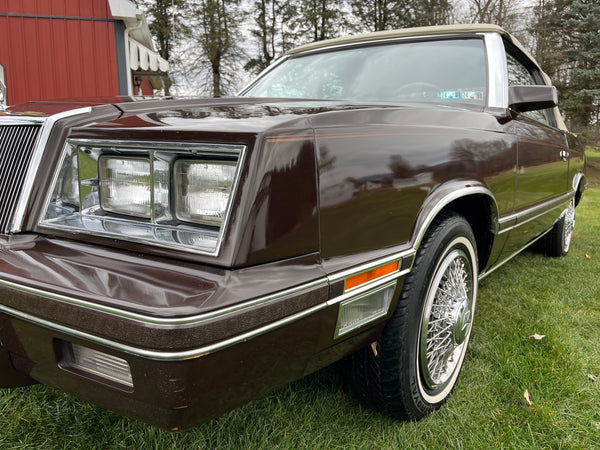 1983 Chrysler LeBaron Convertible