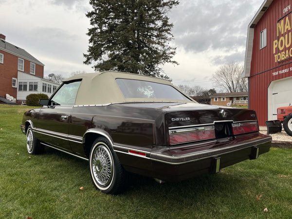1983 Chrysler LeBaron Convertible