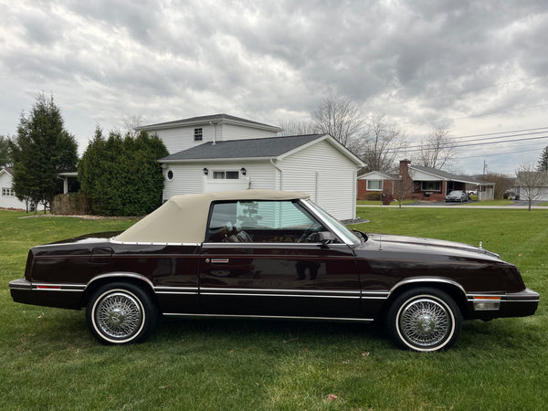 1983 Chrysler LeBaron Convertible