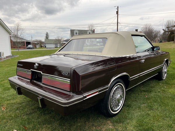 1983 Chrysler LeBaron Convertible