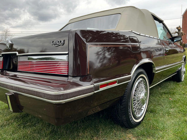 1983 Chrysler LeBaron Convertible