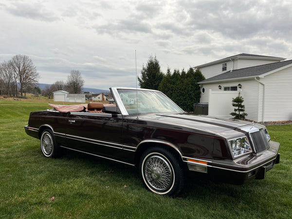 1983 Chrysler LeBaron Convertible