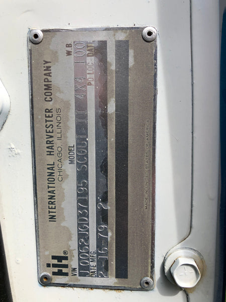 1979 International Scout II