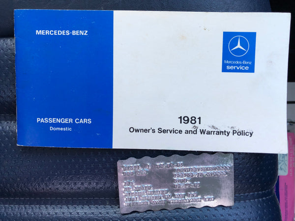 1981 Mercedes Benz 240D