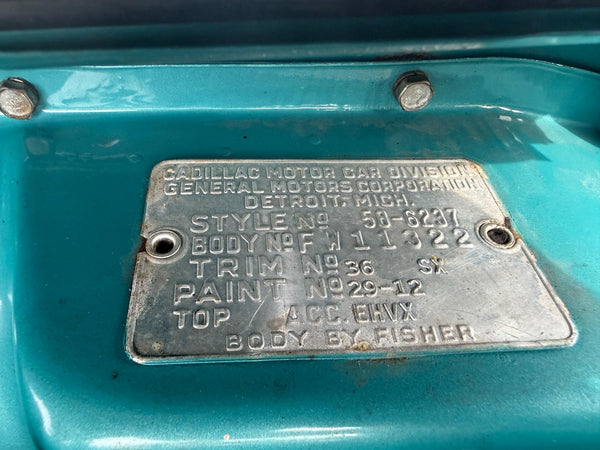 1958 Cadillac Series 62 Coupe