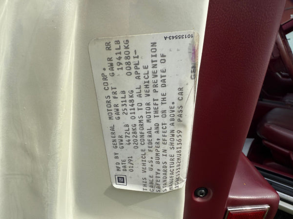 1991 Cadillac Seville