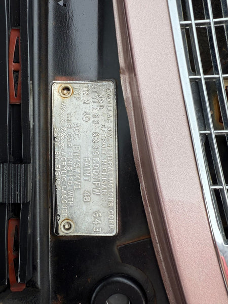 1963 Cadillac Sedan DeVille