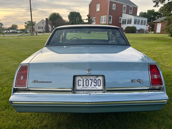 1985 Chevrolet Monte Carlo