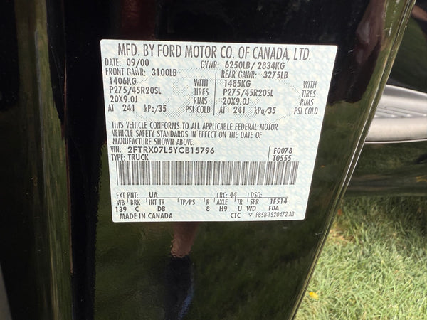 2000 Ford F-150 Harley Davidson Edition