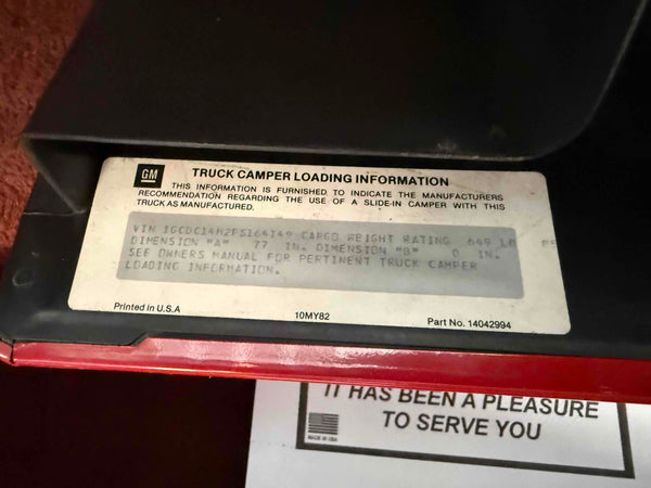 1985 Chevrolet Silverado C/10