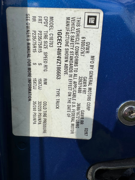 1997 Chevrolet Silverado 1500