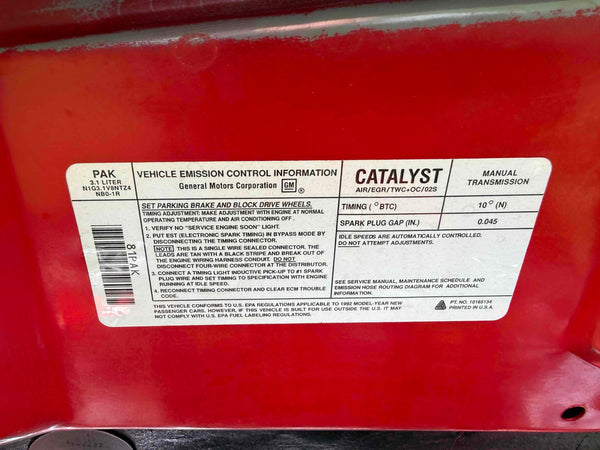 1992 Chevrolet Camaro RS