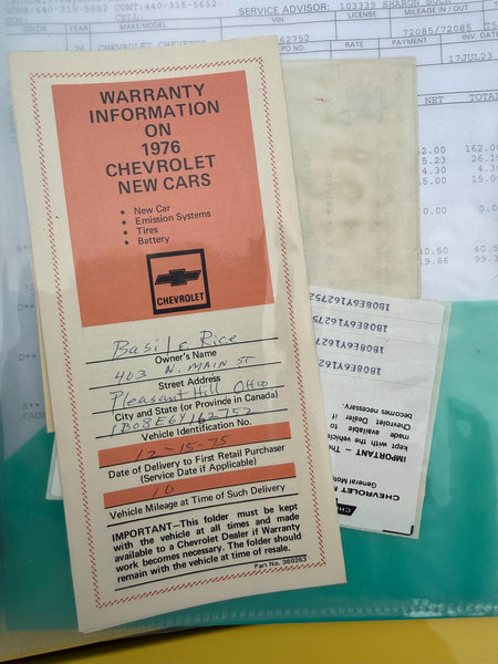 1976 Chevrolet Chevette